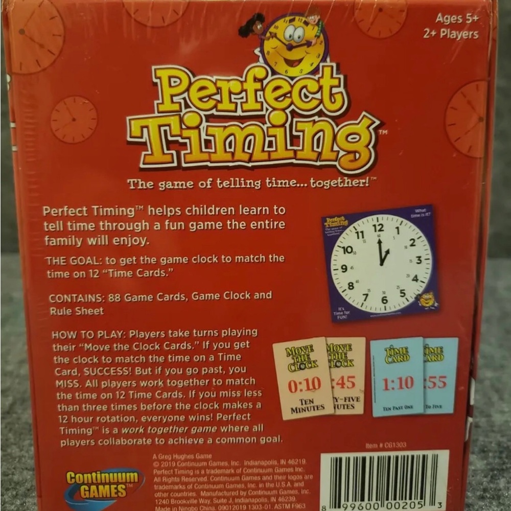 Continuum Learning PERFECT TIMING Card Game - Picture 2 of 3